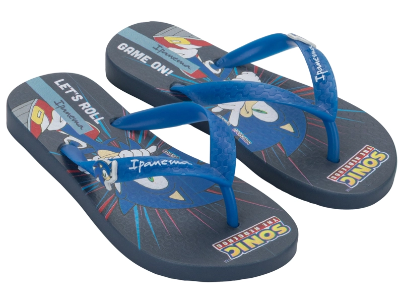 SANDALIA INFANTIL AZUL SONIC LETS IPANEMA - 2