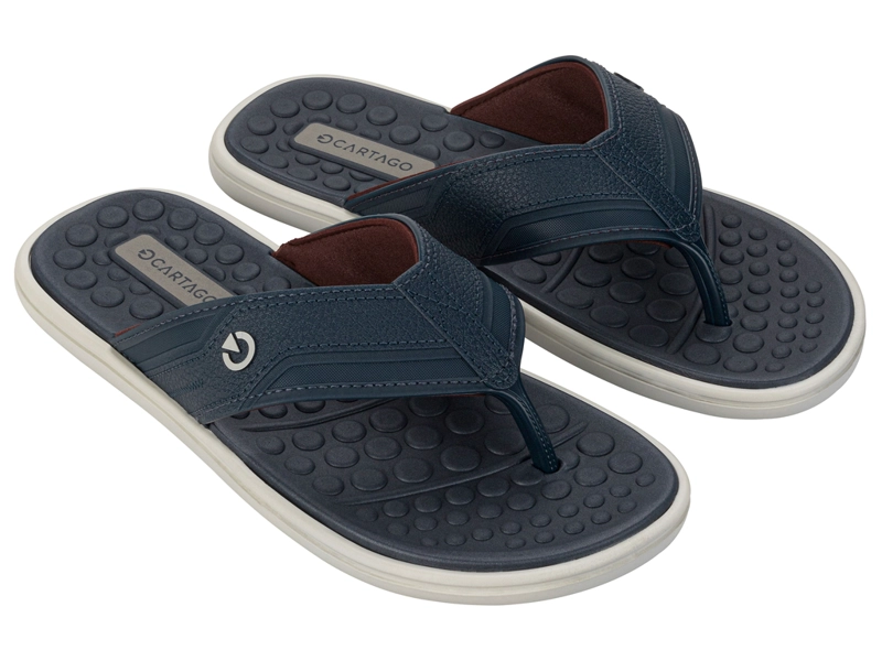 SANDALIA HOMBRE_ GRIS/AZUL VENETO III CARTAGO - 2