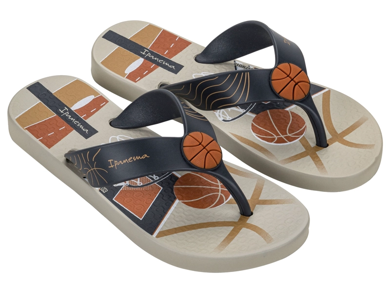 SANDALIA INFANTIL BEIGE/NARANJA SPORTY IPANEMA - 2