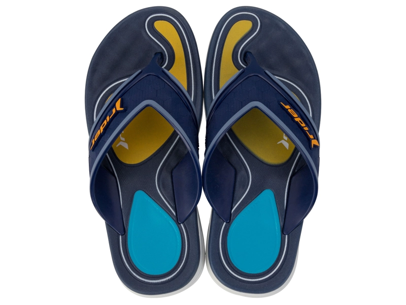 SANDALIA INFANTIL BLANCO/AZUL LINE PLUS RIDER - 1