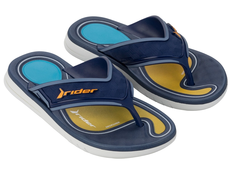 SANDALIA INFANTIL BLANCO/AZUL LINE PLUS RIDER - 2