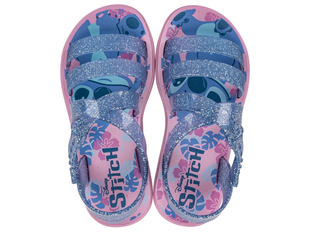 SANDALIA INFANTIL AZUL/ROSA STICH SWEET IPANEMA - 1