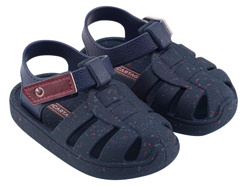 SANDALIA BEBE  AZUL OSLO 16 CARTAGO - 2