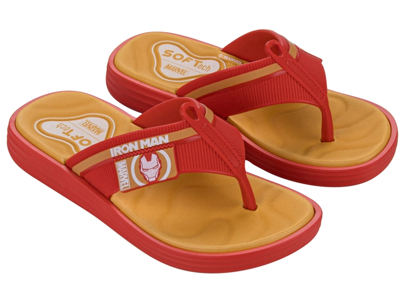 SANDALIA INFANTIL ROJO/AMARILLO MARVEL IPANEMA - 2