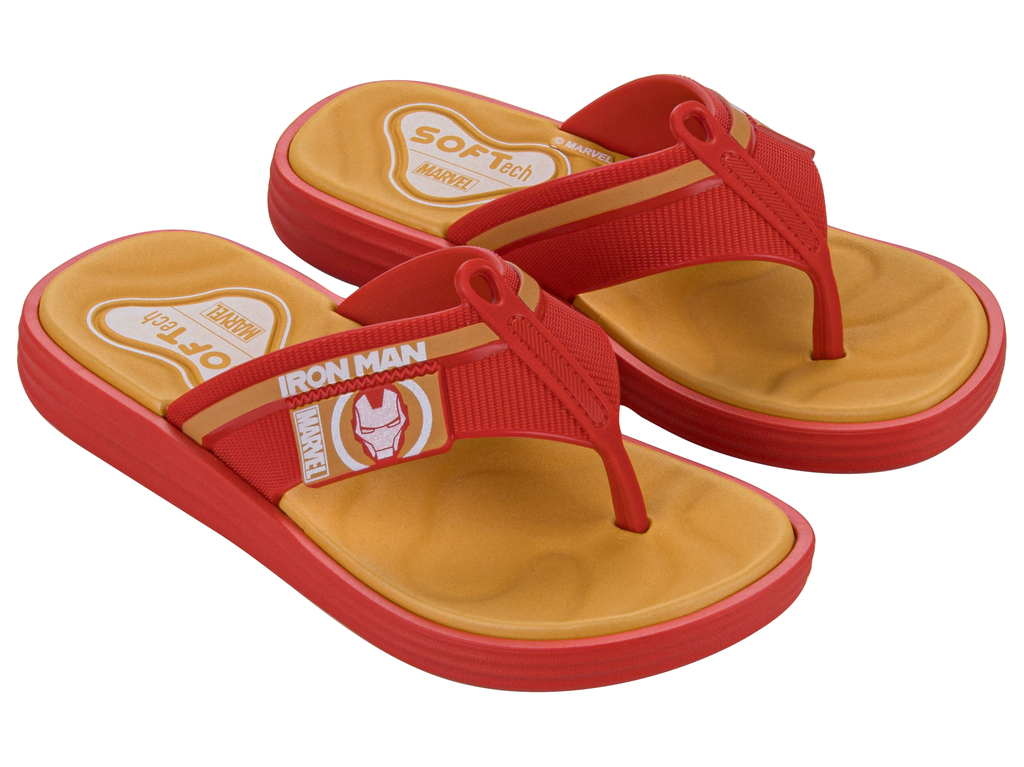 SANDALIA INFANTIL ROJO/AMARILLO MARVEL IPANEMA - 2