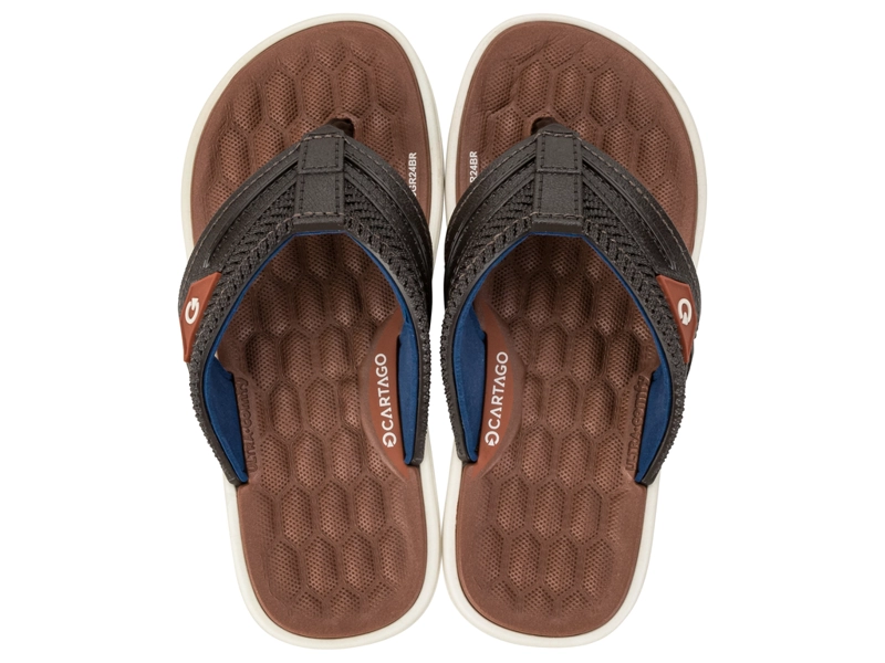 SANDALIA INFANTIL BEIGE/CAFE  MALTA CARTAGO - 1