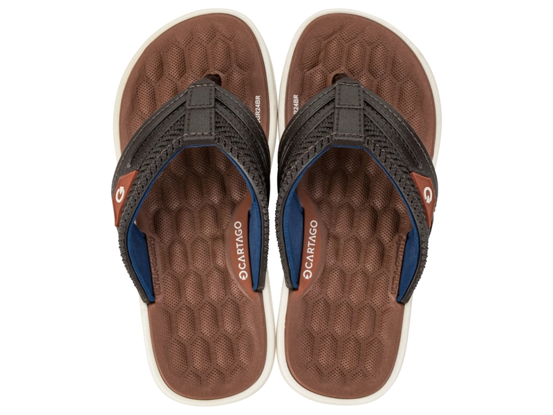 SANDALIA INFANTIL BEIGE/CAFE  MALTA CARTAGO - 1