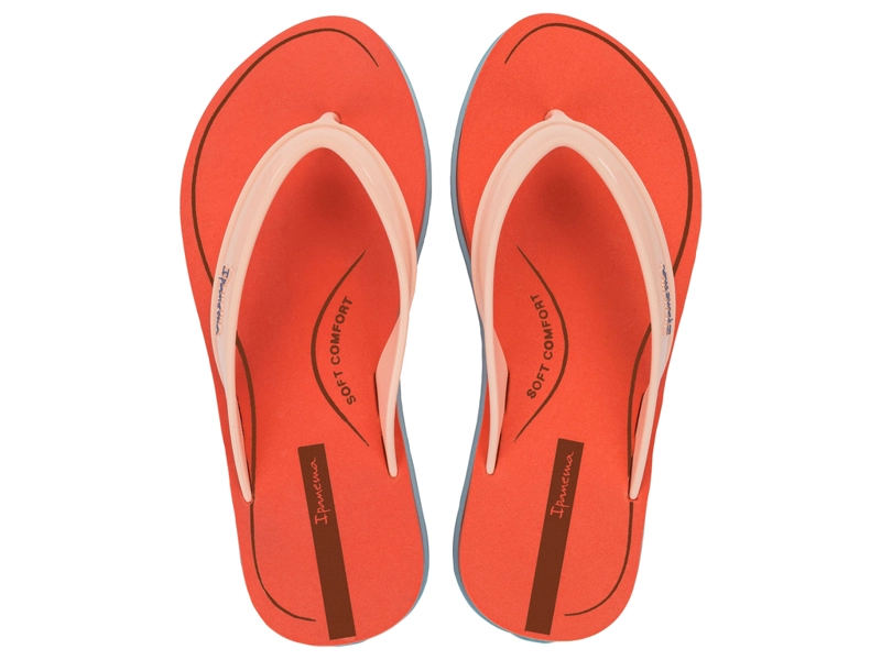 SANDALIA MUJER NARANJA/BEIGE RIO IPANEMA - 1