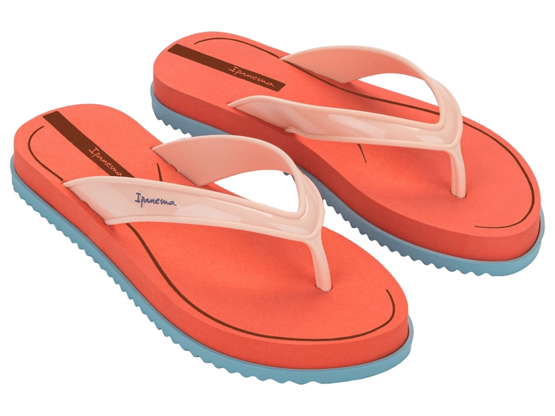 SANDALIA MUJER NARANJA/BEIGE RIO IPANEMA - 2
