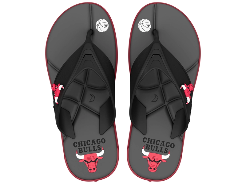 SANDALIA ROJO HOMBRE CHICAGO SHOT NBA RIDER - 1