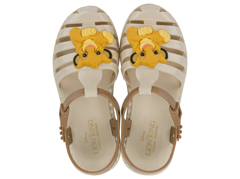 SANDALIA INFANTIL BEIGE DISNEY DUO IPANEMA - 1