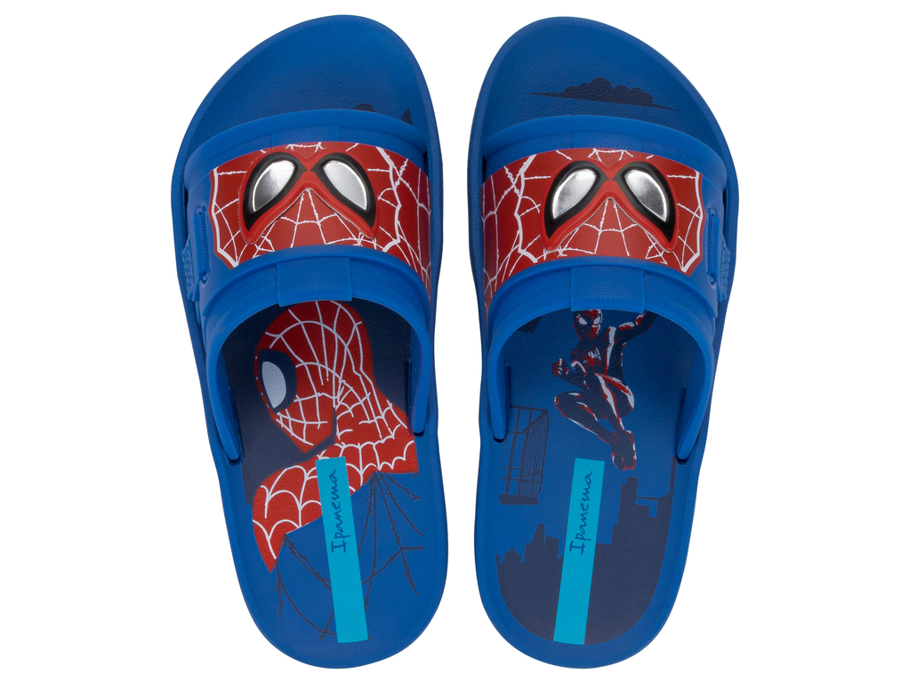 SANDALIA INFANTIL AZUL SPIDER ACTION IPANEMA - 1