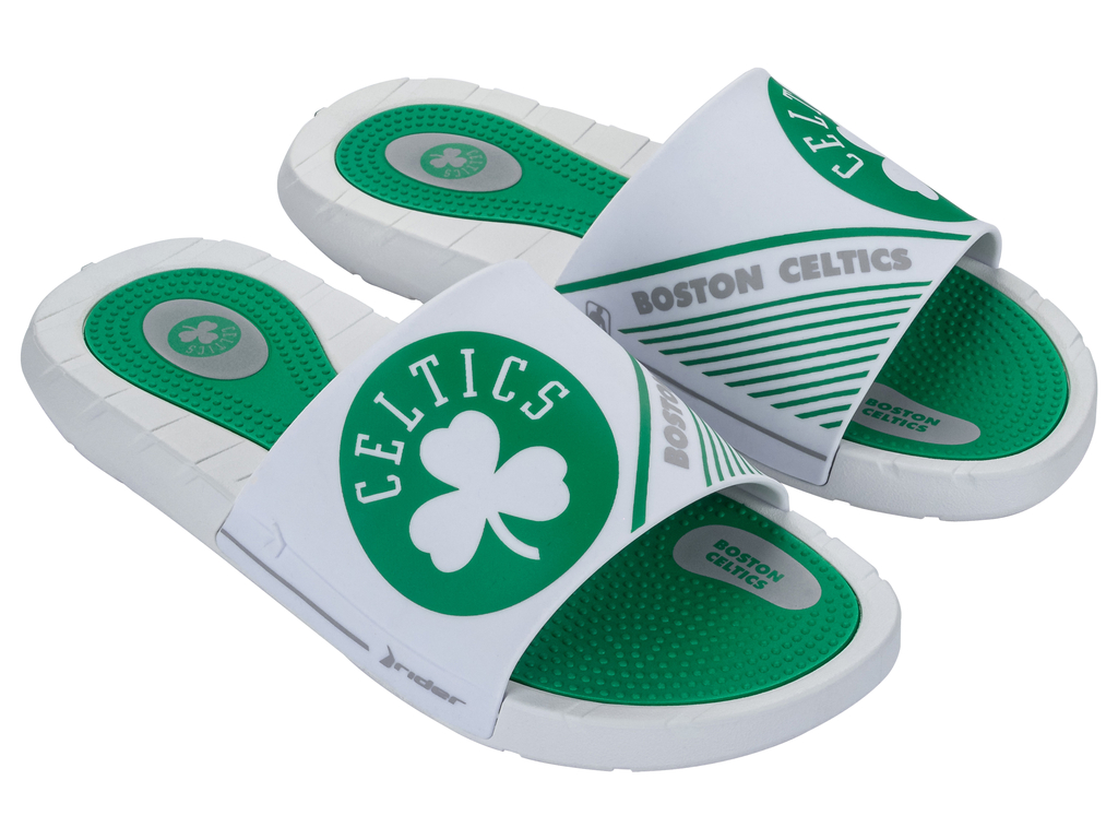 SANDALIA HOMBRE BALCNO/VERDE CELTICS RUSH NBA RIDER - 3
