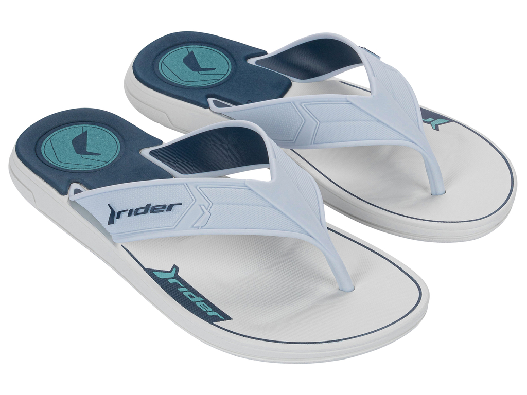 SANDALIA HOMBRE BLANCO/AZUL START III RIDER - 2