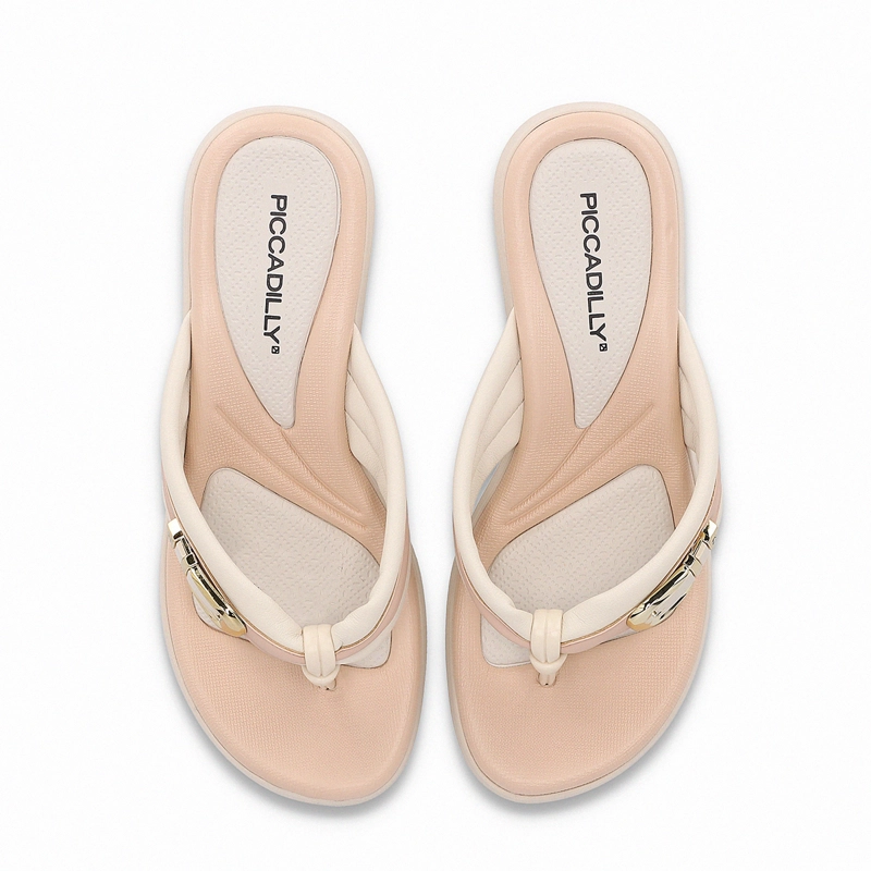 SANDALIA MUJER CREMA/BEIGE CECILIA 328  PICCADILLY - 2