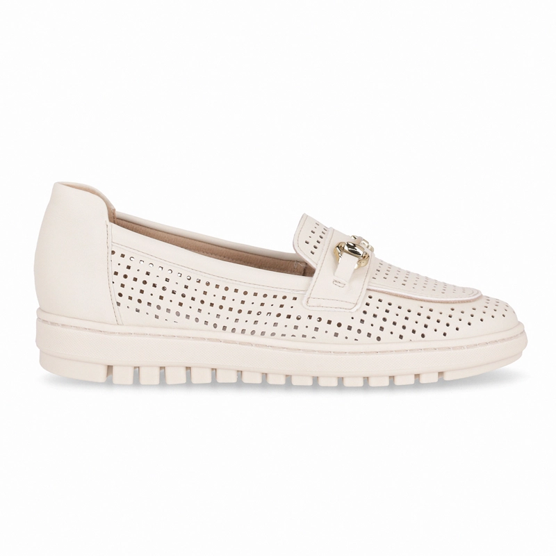 ZAPATILLA MUJER CREMA/DORADO NICI PICCADILLY - 1