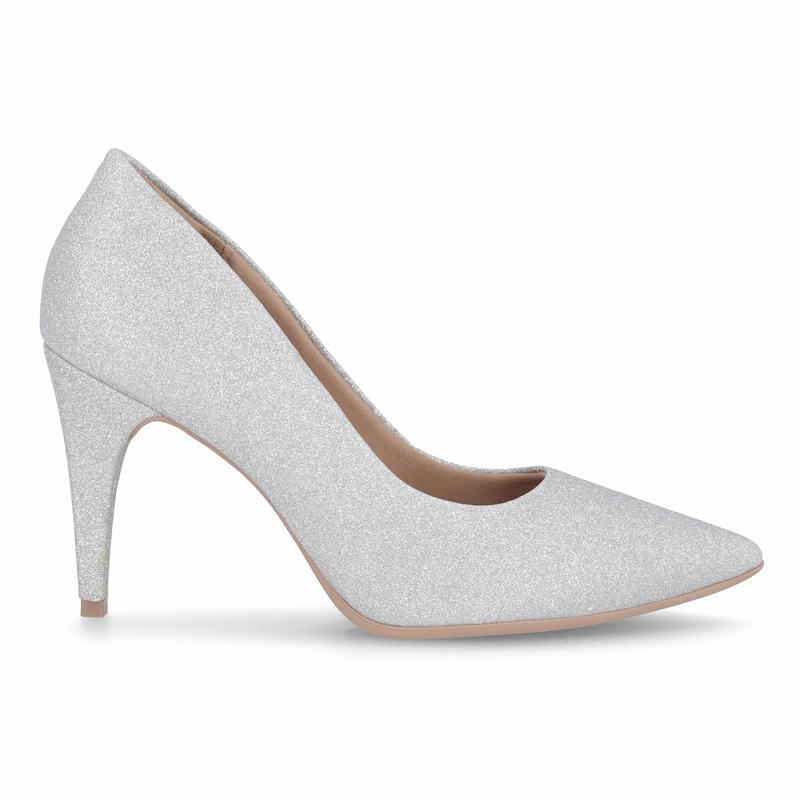 ZAPATO MUJER PLATA/GLITTER SILVANA 164 PICCADILLY - 1