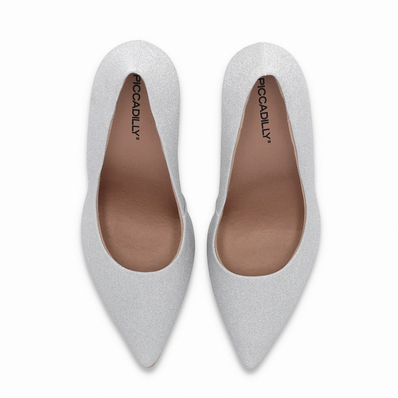 ZAPATO MUJER PLATA/GLITTER SILVANA 164 PICCADILLY - 2