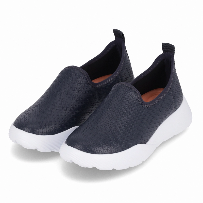 ZAPATILLA MUJER AZUL/BLANCO FASCITIS ANABELA PICCADILLY - 2