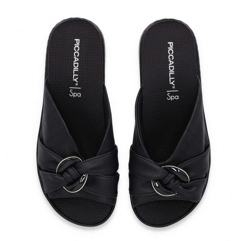 SANDALIA NEGRO MUJER_ SPA ANABELA PICCADILLY - 2