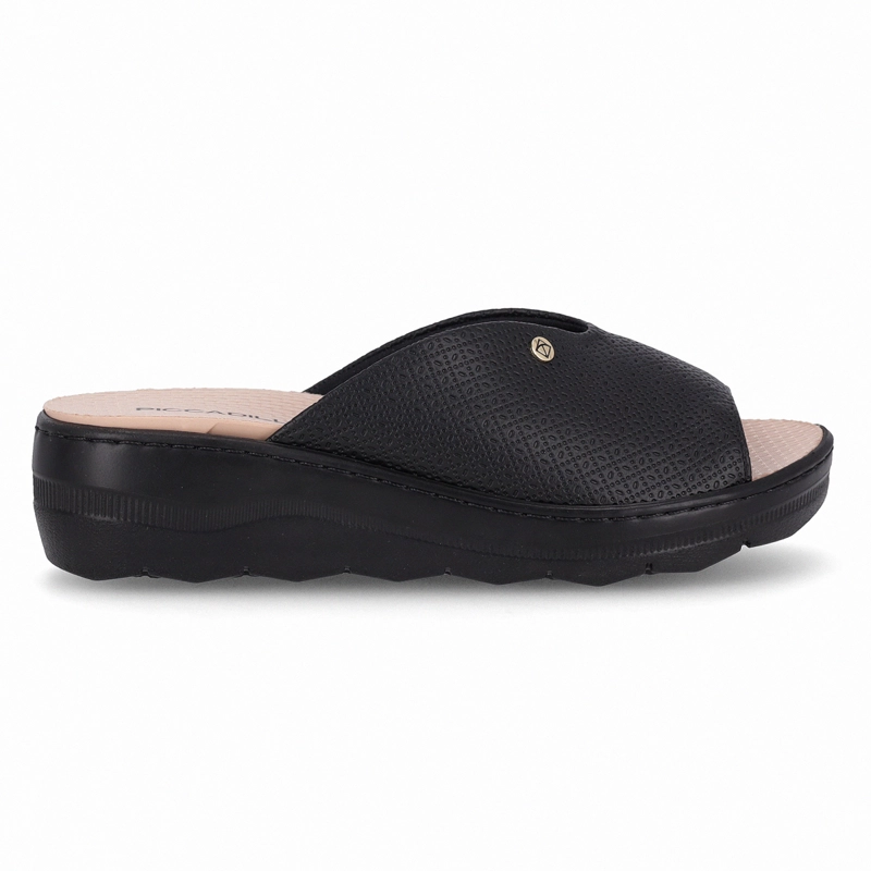 SANDALIA NEGRO MUJER SPA ANABELA PICCADILLY - 1