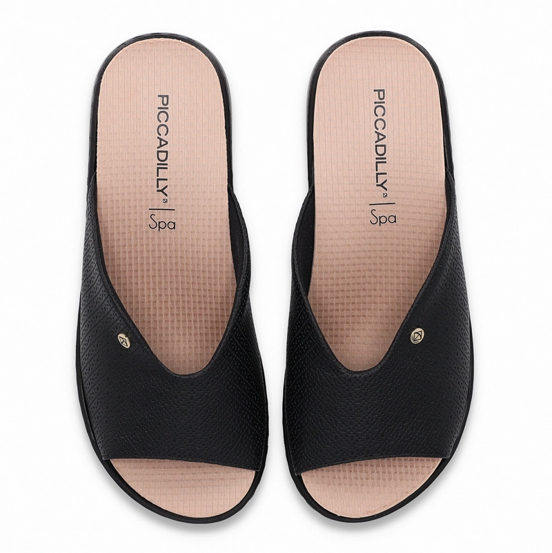 SANDALIA NEGRO MUJER SPA ANABELA PICCADILLY - 2