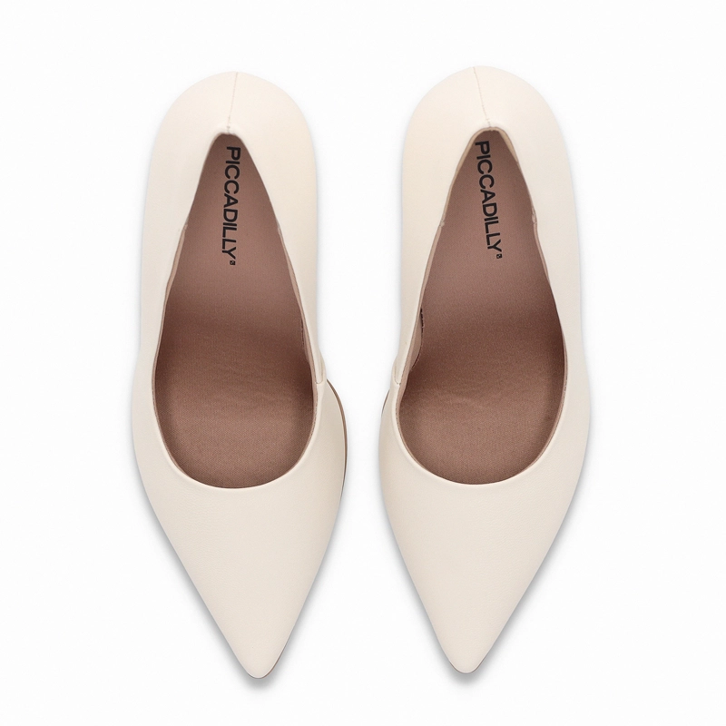 ZAPATO MUJER CREMA SILVANA 173 PICCADILLY - 2
