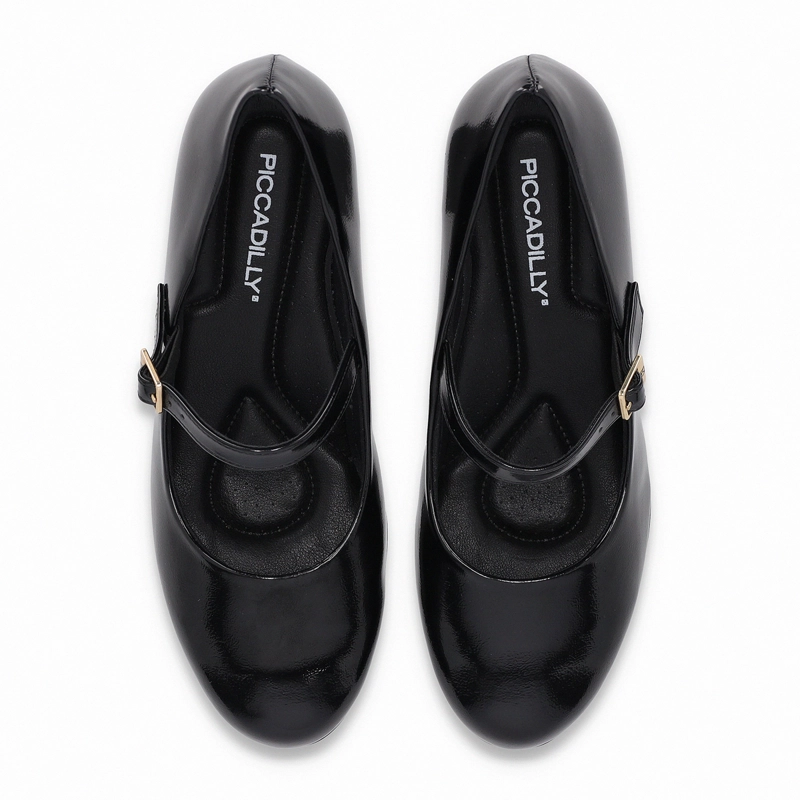 ZAPATO MARY  JANE NEGRO/CHAROL LAURA PICCADILLY - 2
