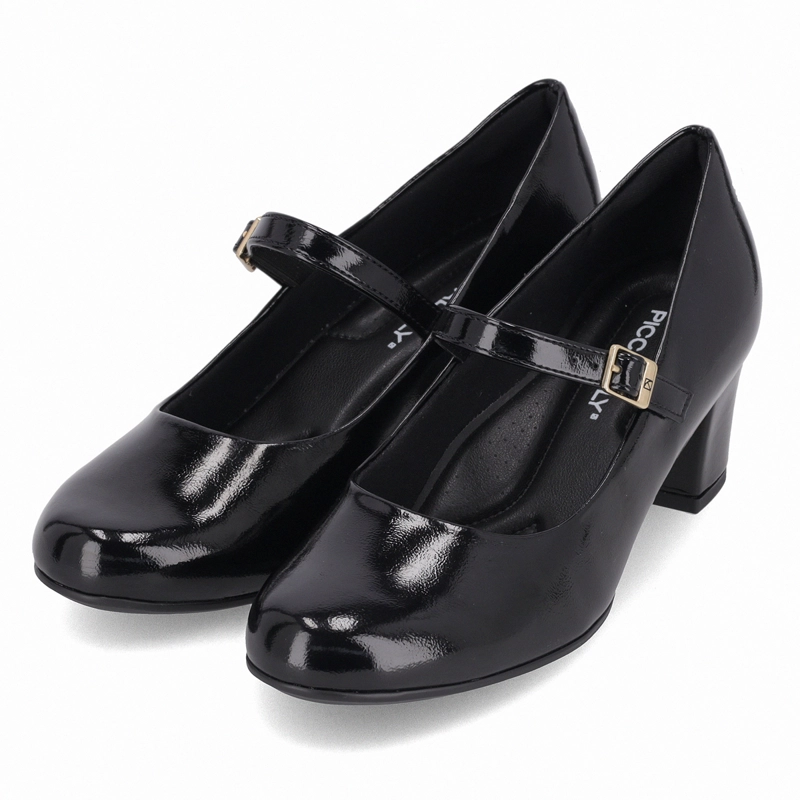 ZAPATO MARY  JANE NEGRO/CHAROL LAURA PICCADILLY - 3