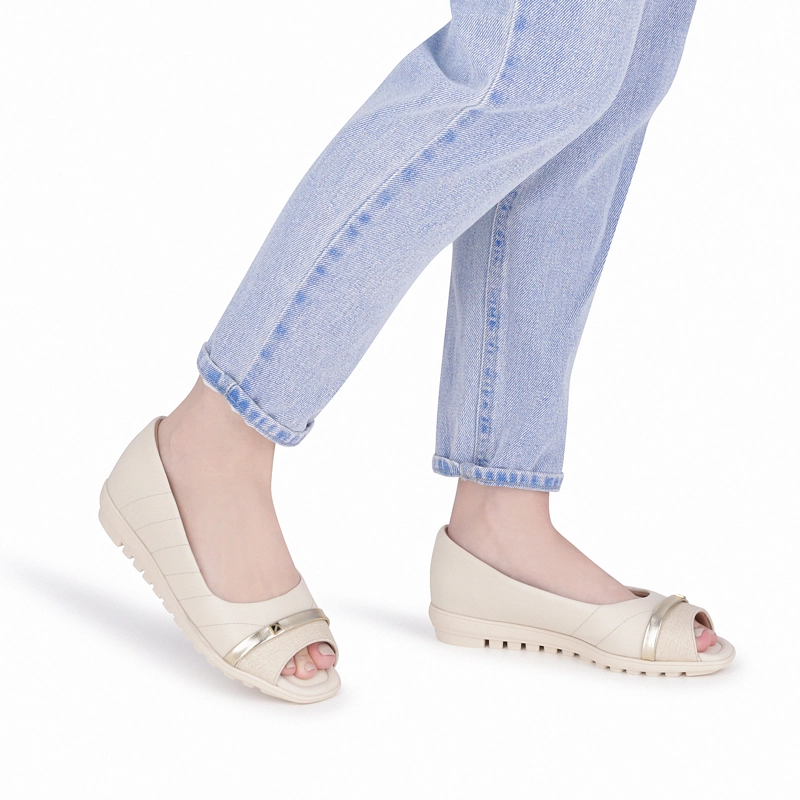 ZAPATO MUJER CREMA ALINE PICCADILLY - 2