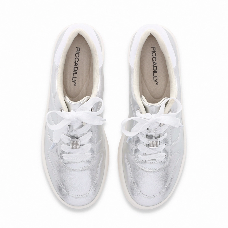 ZAPATILLA MUJER PLATA  BETA PICCADILLY - 2