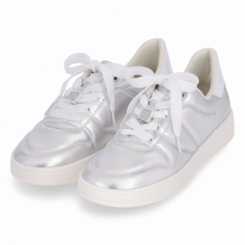 ZAPATILLA MUJER PLATA  BETA PICCADILLY - 4