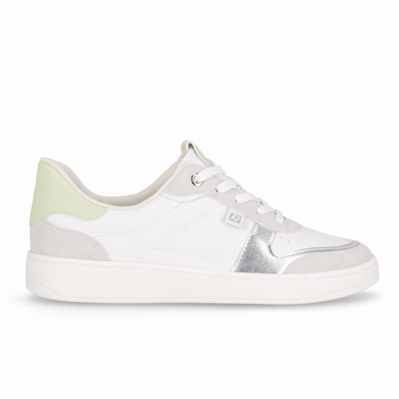 ZAPATILLA MUJER BLANCO/VERDE BETA PICCADILLY - 1
