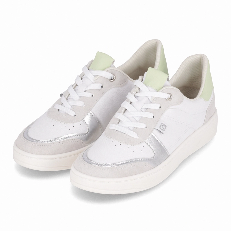 ZAPATILLA MUJER BLANCO/VERDE BETA PICCADILLY - 3