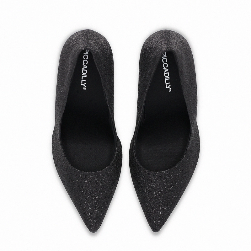 ZAPATO NEGRO/GLITTER MUJER SILVANA 164 PICCADILLY - 3