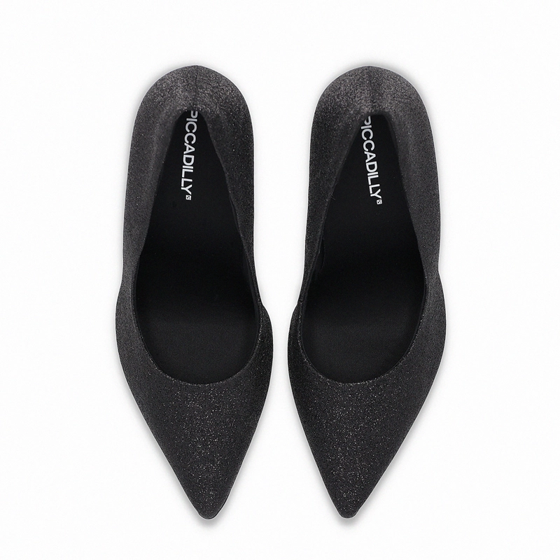 ZAPATO NEGRO/GLITTER MUJER SILVANA 164 PICCADILLY - 3