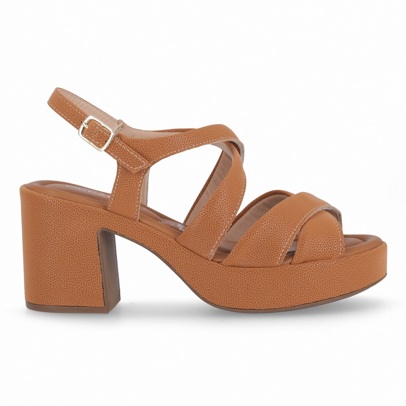 SANDALIA MUJER MARRON MARCIA PICCADILLY - 1