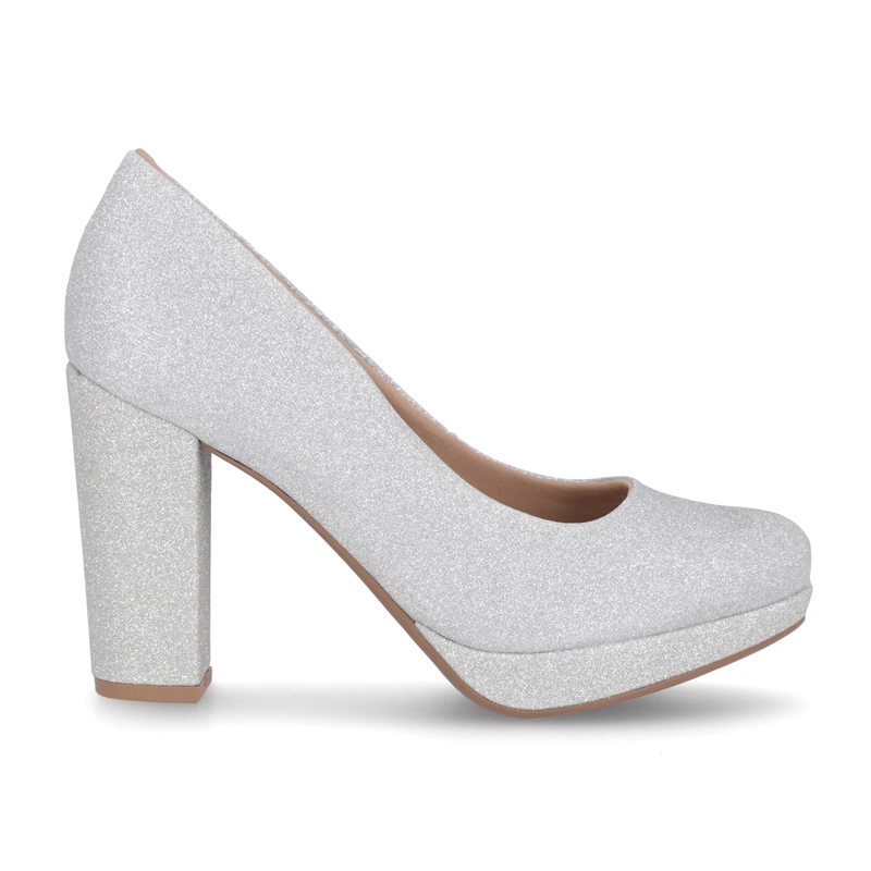 ZAPATO MUJER PLATA/GLITTER EVELIN PICCADILLY - 1