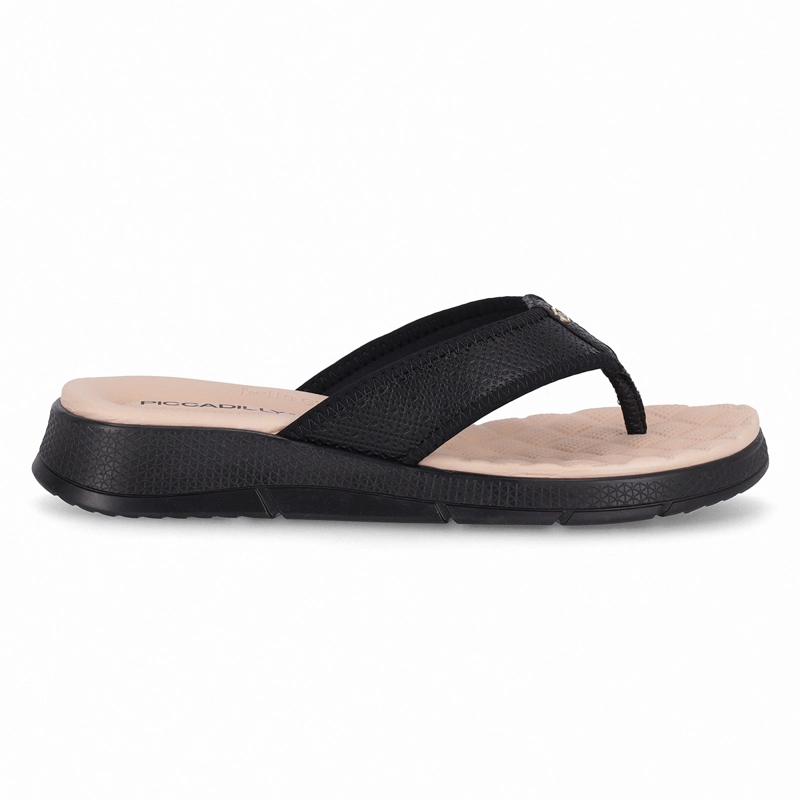 SANDALIA NEGRO MUJER ESPOLON 85 PICCADILLY - 1