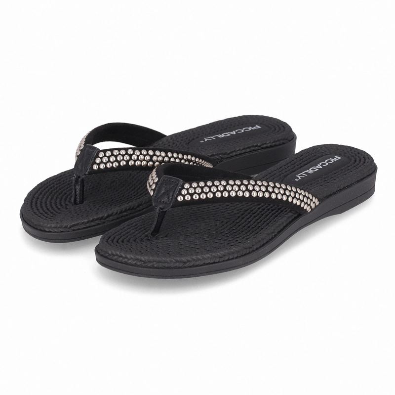 SANDALIA NEGRO MUJER_ ADLA 144 PICCADILLY - 4