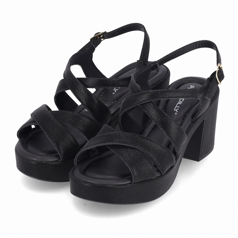 SANDALIA NEGRO MUJER MARCIA PICCADILLY - 3