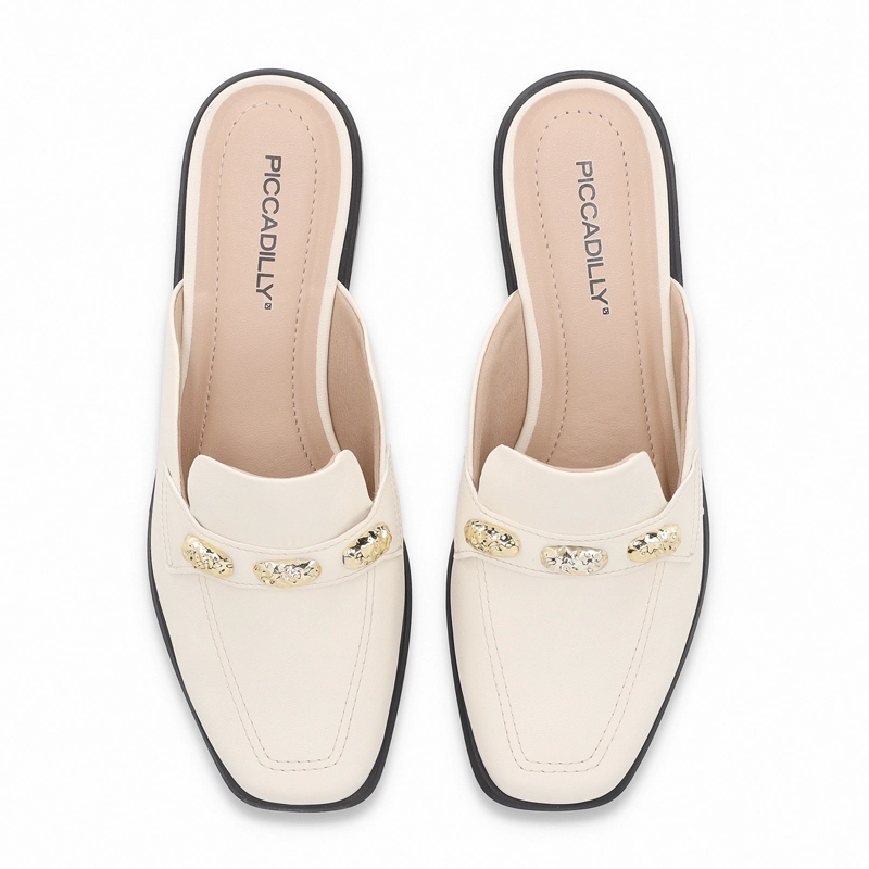 ZAPATO MUJER CREMA/DORADO GIOVANNA PICCADILLY - 2
