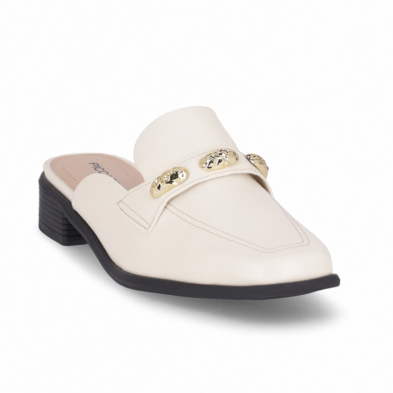 ZAPATO MUJER CREMA/DORADO GIOVANNA PICCADILLY - 4
