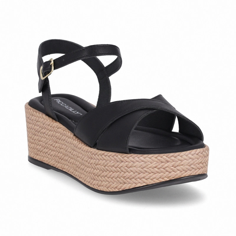 SANDALIA NEGRO MUJER LEIA 49 PICCADILLY - 4