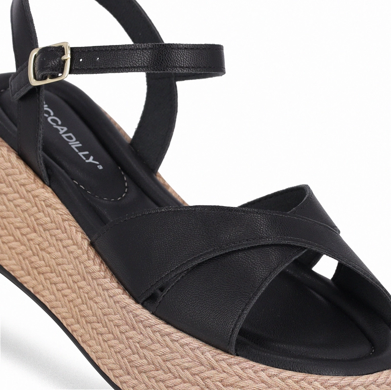 SANDALIA NEGRO MUJER LEIA 49 PICCADILLY - 5