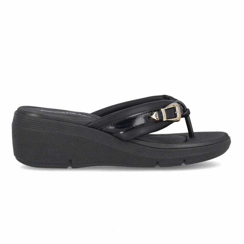 SANDALIA NEGRO MUJER CECILIA 328 PICCADILLY - 1