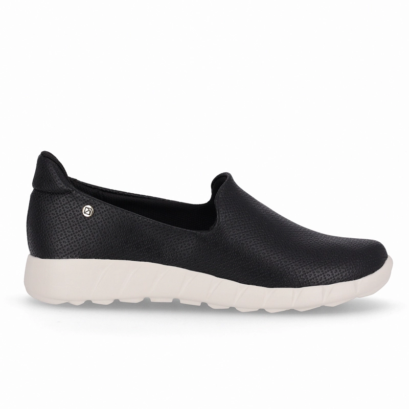 ZAPATILLA NEGRO/CREMA MUJER FABI PICCADILLY - 1