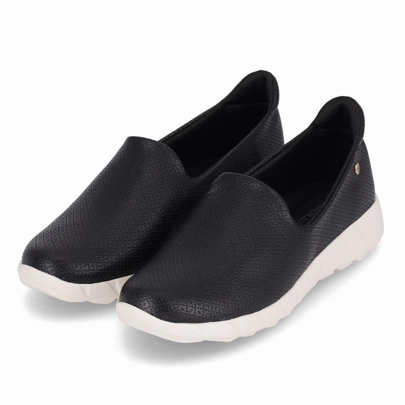 ZAPATILLA NEGRO/CREMA MUJER FABI PICCADILLY - 3