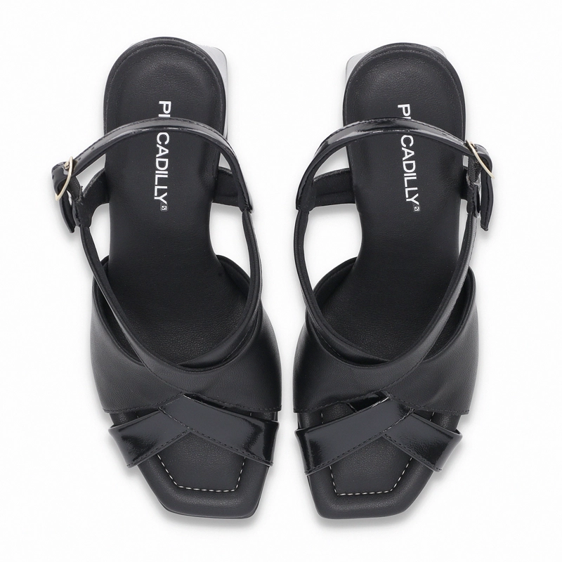SANDALIA NEGRO MUJER FLAVIA PICCADILLY - 2