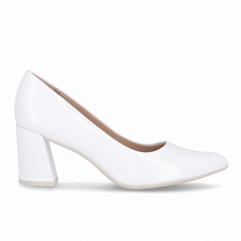 ZAPATO MUJER BLANCO/CHAROL LUIZA PICCADILLY - 1